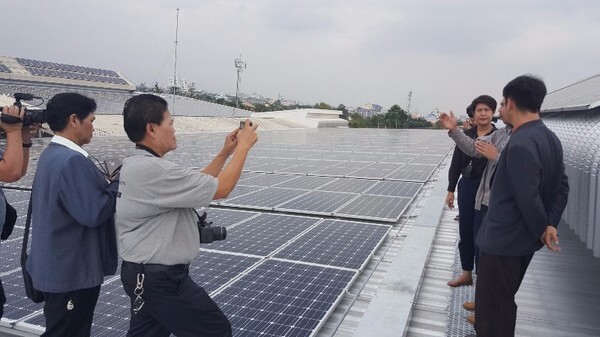 สพจ.สมุทรสาคร เดินหน้า ส่งเสริมการใช้พลังงานทดแทน-การอนุรักษ์พลังงานในภาคอุตสาหกรรม ชูการติดตั้งระบบ Solar Rooftop
