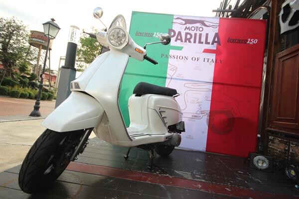 ฟิล์มรัฐภูมิ ลงทุนกว่า 50 ล้านบาท ขึ้นแท่นซีอีโอ ตั้งบริษัทฯ โชว์รูม พรีเมี่ยมสกู๊ตเตอร์คลาสสิคสัญชาติอิตาลี Moto Parilla บุกตลาดให้คนไทย ในราคาที่สัมผัสได้