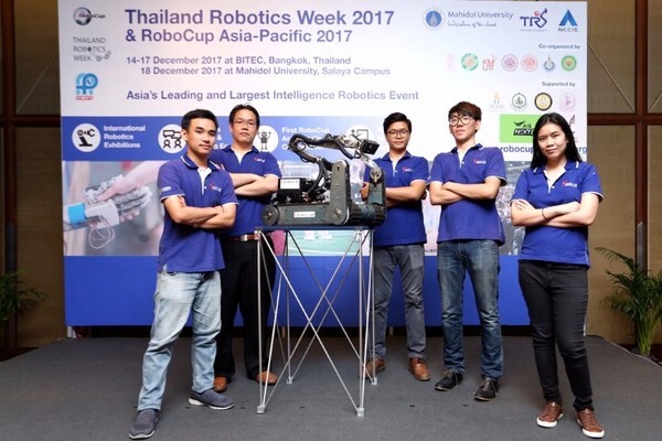 ภาพข่าว: ม.มหิดล ส่งทีมหุ่นยนต์กู้ภัยร่วมแข่ง RoboCup Asia-Pacific 2017 เตรียมความพร้อมก่อนชิงแชมป์โลกปีหน้า