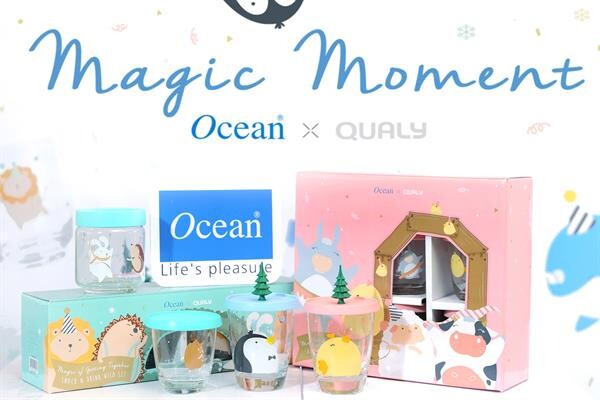 บริษัท โอเชียนกลาส จำกัด (มหาชน) ผู้ผลิตและจำหน่ายผลิตภัณฑ์เครื่องแก้วคุณภาพชั้นนำของประเทศ เปิดตัวคอลเลคชั่นใหม่สุดพิเศษ Ocean Glass Festive Collection – Limited Edition - Magic Moment Collection