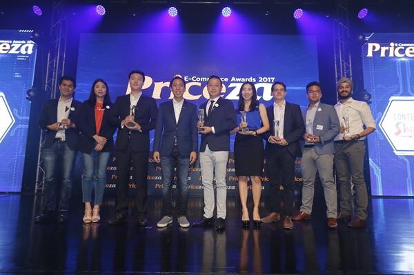 ภาพข่าว: “ไพรซ์ซ่า” มอบรางวัล 18 แบรนด์และร้านค้าอีคอมเมิร์ซดาวเด่น  ในงาน Priceza E-Commerce Awards 2017