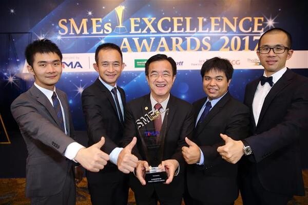 ภาพข่าว: กลุ่มบริษัท ไอ.ที.ซีคว้ารางวัล SMEs Excellence Awards 2017 ระดับ Platinum