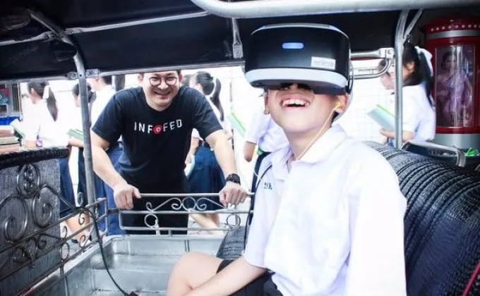 อินโฟเฟดนำขบวน VR Truck ให้ความรู้พร้อมมอบประสบการณ์เทคโนโลยี