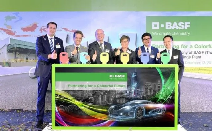 บีเอเอสเอฟเปิดโรงงานสีพ่นเคลือบยานยนต์แห่งใหม่ในประเทศไทย