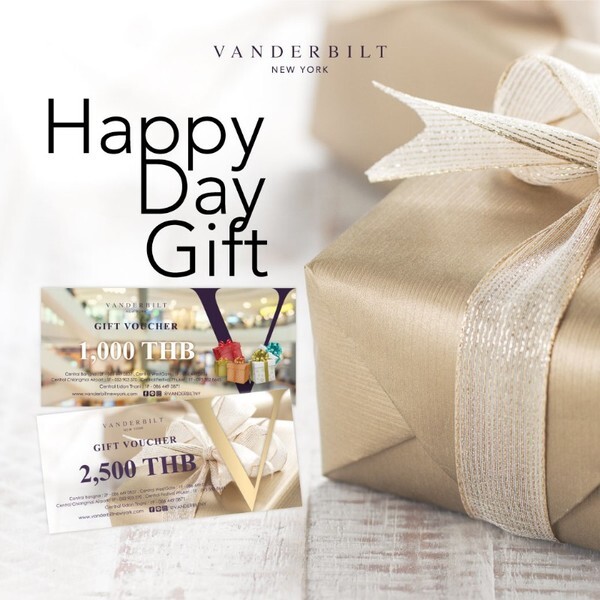 โปรโมชั่น “Happy Day Happy Gift” จาก Vanderbilt New York