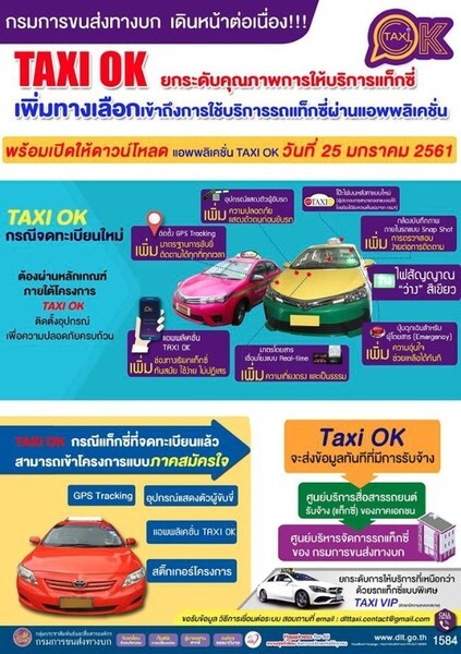“เบสท์เทค” ผู้เชี่ยวชาญด้าน GPS ขานรับนโยบายกรมการขนส่งฯ ในโครงการ Taxi OK ผุด Taxi Solution เดินหน้าแผนจับมือศูนย์บริหารจัดการแท็กซี่ เพื่อยกระดับการให้บริการ Taxi อย่างครบวงจร