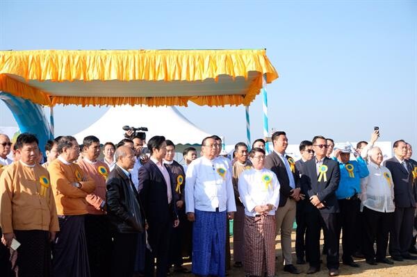 VTE ปลื้ม Minbu เปิดตัวอย่างเป็นทางการ รัฐบาลพม่า และนักลงทุนจากต่างประเทศเข้าร่วมงานอย่างคับคั่ง