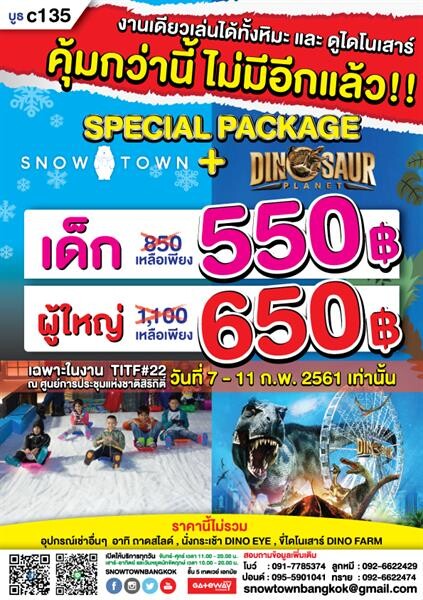 Snow Town Special package Special Price