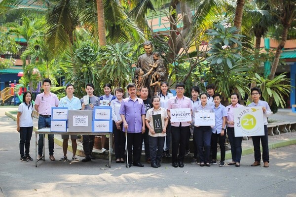 ภาพข่าว: Hotel Baraquda Pattaya Mgallery by Sofitel & Mercure Pattaya Hotel organized a CSR event at the Pattaya Redemptories School