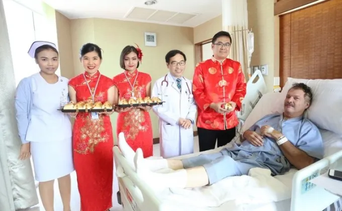 โรงพยาบาลกรุงเทพพัทยาต้อนรับเทศกาลตรุษจีน