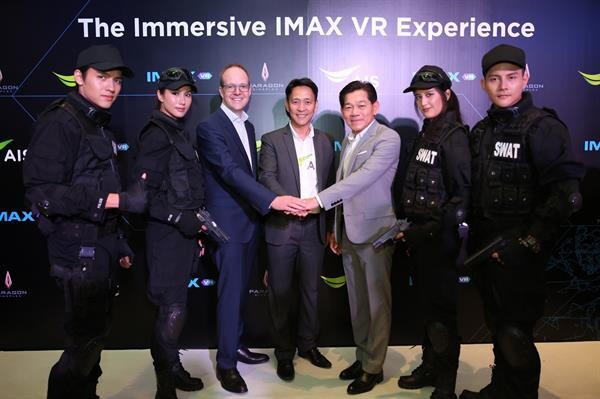 ภาพข่าว: กรุงเทพ-ไอแมกซ์ต่อยอดธุรกิจยุคดิจิตอลเปิดตัวนวัตกรรมใหม่ล่าสุดของโลก IMAX VR