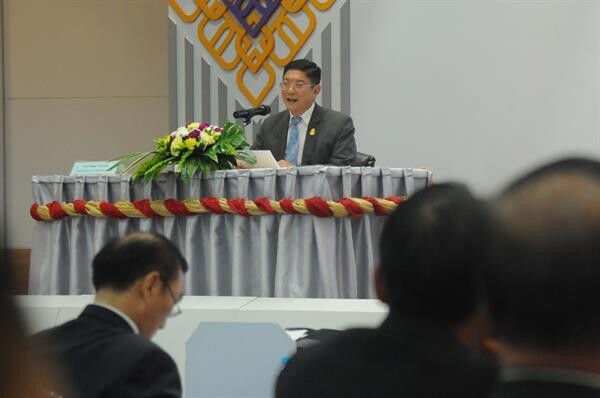 รัฐมนตรีช่วยฯ "ลักษณ์" เปิดการประชุมใหญ่สามัญ ประจำปี 2561 ของสมาคมการประมงแห่งประเทศไทย พร้อมพบปะผู้แทนชาวประมง และนำเสนอความก้าวหน้าการแก้ไขปัญหาไอยูยูของรัฐบาล