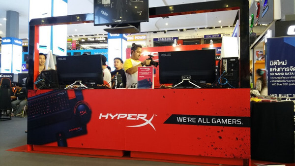 HyperX ยกทัพเกมมิ่งเกียร์อวดโฉมในงาน PUBG SHOWOFF BANGKOK สุดยิ่งใหญ่ในประเทศไทย