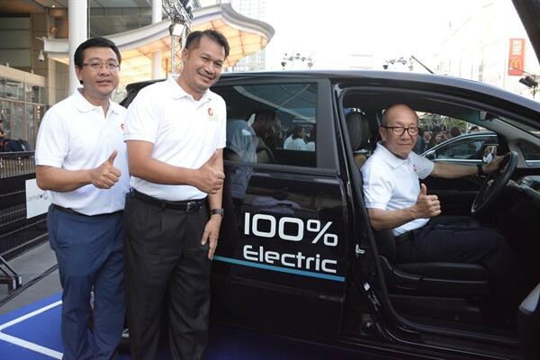 กระทรวงพลังงาน ร่วมกับ สมาคมยานยนต์ไฟฟ้าไทย เดินหน้าเปิดสถานีอัดประจุไฟฟ้าที่พร้อมให้บริการประชาชนมีเป้าหมาย 150 สถานี ปี 2562