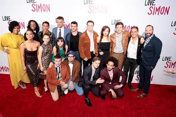 ภาพยนตร์โรแมนติกดราม่า Love, Simon เปิดฉายรอบพิเศษ ณ ลอสแอนเจลิส รัฐแคลิฟอร์เนีย