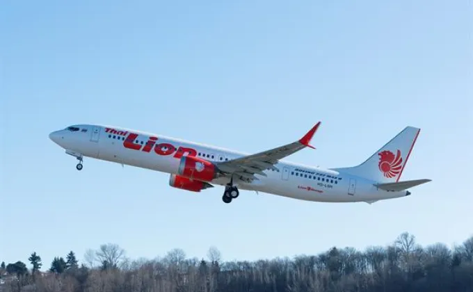 โบอิ้งส่งมอบ 737 MAX 9 ลำแรกให้ไลอ้อนแอร์