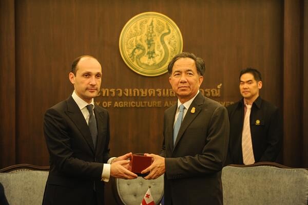 ภาพข่าว: ก.เกษตรฯ หารือความร่วมมือด้านการเกษตรระหว่างไทยกับจอร์เจีย