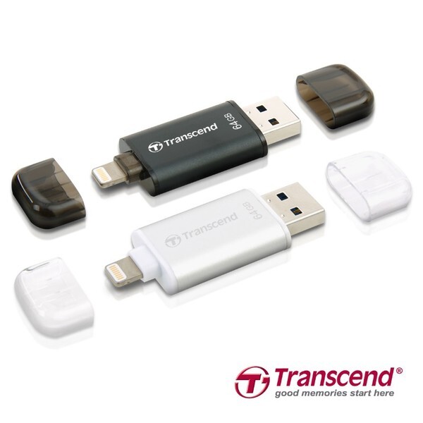 Transcend JetDrive Go 300 ขยายพื้นที่จัดเก็วข้อมูลของอุปกรณ์ iOS ด้วยพอร์ต Lightning