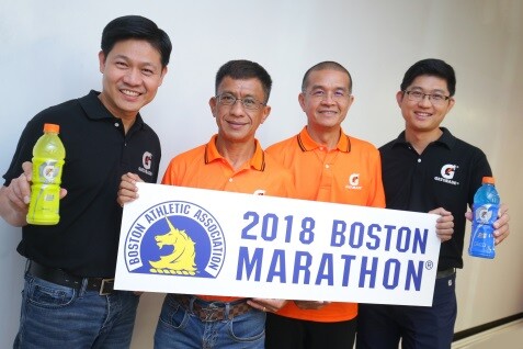 เกเตอเรด ประกาศสนับสนุน “บอสตันมาราธอน 2018” พร้อมส่งสองตัวแทนนักวิ่งไทยพิชิตชัยในสหรัฐอเมริกา