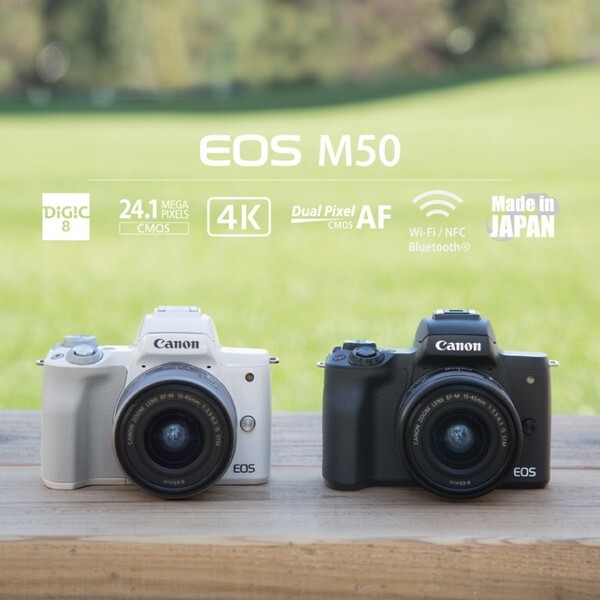 แคนนอน ส่ง EOS M50 กล้องมิเรอร์เลสแห่งยุค มาพร้อมฟังก์ชั่นจัดเต็ม ฉลาดล้ำ ด้วยเทคโลโนยีใหม่ล่าสุด