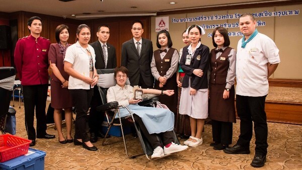 ภาพข่าว: การบริจาคโลหิตให้แก่โรงพยาบาลศิริราช ประจำปี2561 - โรงแรมเอเชีย กรุงเทพ