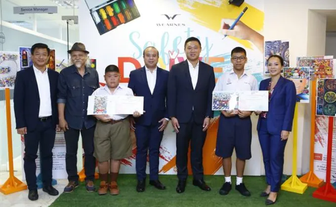 ภาพข่าว: เวิร์นส์ วอลโว่ สร้างฝันจินตนการเด็กไทยผ่านศิลปะ