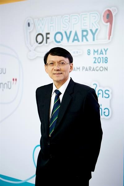 สมาคมมะเร็งนรีเวชไทยจับมือโรงพยาบาลจุฬาภรณ์ จัดโครงการ Whisper of Ovary “มะเร็งรังไข่เป็นภัยเงียบ ควรใส่ใจตรวจภายในทุกปี” รณรงค์หญิงไทยใส่ใจสุขภาพเพื่อพ้นภัยมะเร็งรังไข่