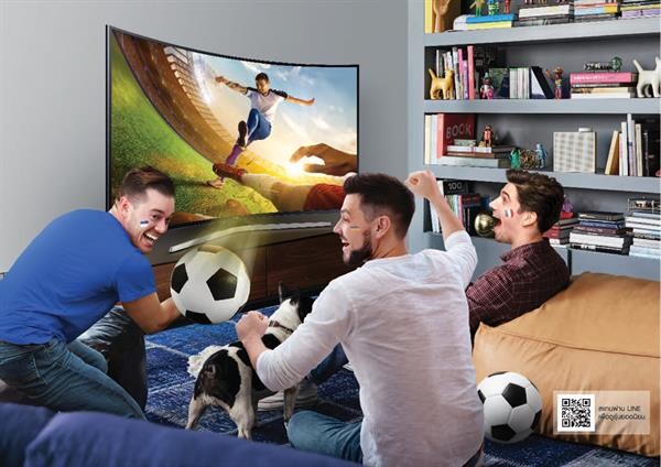 "ซัมซุง" ส่งโปรฯเด็ด “Big Match Big Screen เชียร์แมตช์หยุดโลกให้สะใจ ต้องทีวีระดับโลก” ต้อนรับเทศกาลฟุตบอลยิ่งใหญ่ที่สุดที่ทุกคนรอคอย