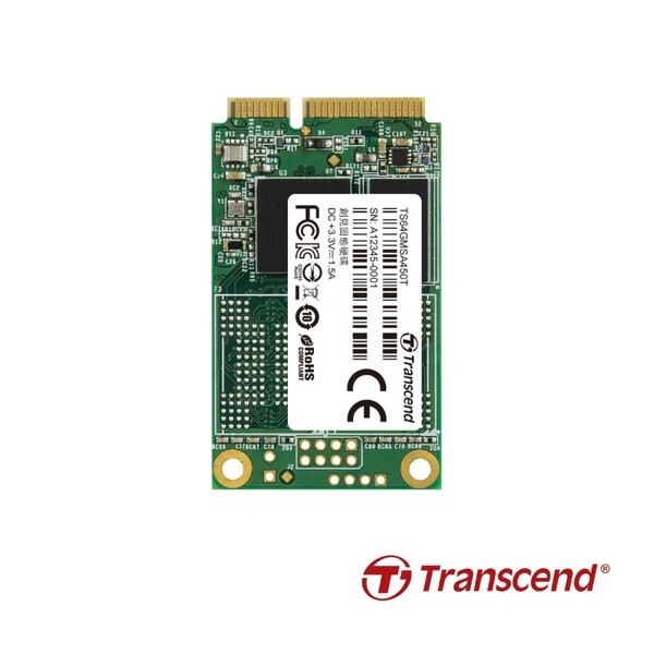 ทรานส์เซนด์ เปิดตัว SSD รุ่นใหม่ MSA450T mSATA 3D TLC สำหรับอุปกรณ์แบบฝังตัว