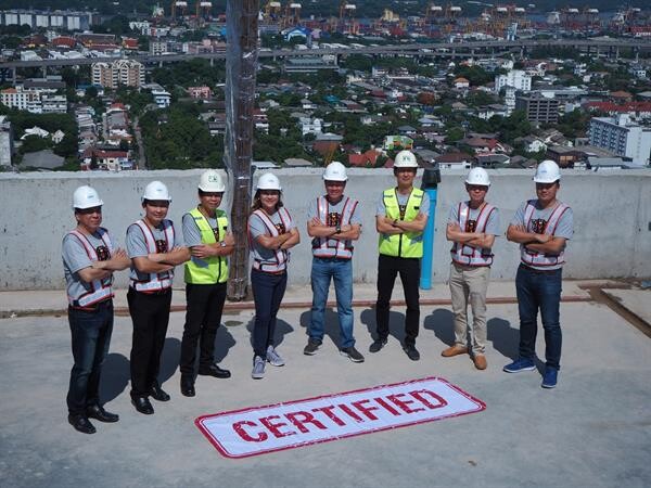 อนันดาฯ ตรวจคุณภาพงานก่อสร้าง โครงการ ไอดีโอ สุขุมวิท 93