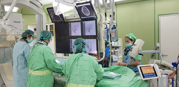 ทำด้วยใจ...เพื่อแผ่นดิน 1 มิถุนายน 2561 @วชิระพยาบาล "การรักษาผู้ป่วยที่มีความผิดปกติทางระบบหลอดเลือดสมอง"