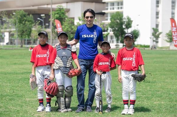 อีซูซุสานฝันยุวชนทีมชาติไทย สู้ศึกเบสบอลนานาชาติที่เกาหลีใต้