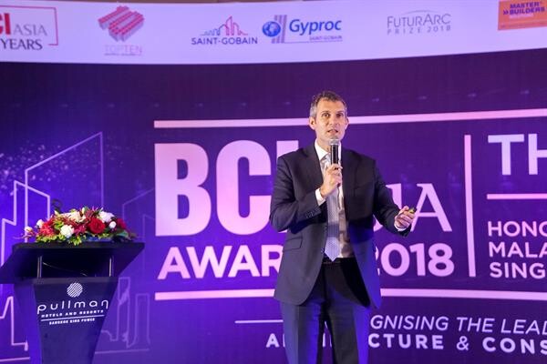 บริษัทในเครือแซง-โกแบ็ง ร่วมส่งเสริมอุตสาหกรรมการออกแบบ และก่อสร้างในเอเชีย สนับสนุนงาน BCI Asia Awards 2018