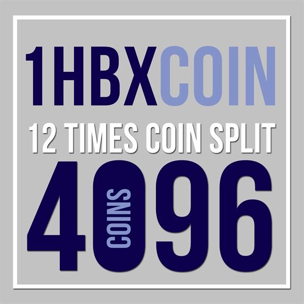สายคริปโตเฮ! แฮชบีเอ็กซ์ ใจป้ำ แจก HBX คนละเหรียญ พร้อมแตกเป็น 4,096 เหรียญ ในหนึ่งปี หวังดึงนักลงทุนหน้าใหม่ สร้างปรากฏการณ์ฉลองก้าวสู่ปีที่ 3 ดีเดย์ วันที่ 7 เดือน 7
