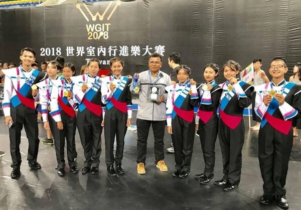โรงเรียนสวนกุหลาบวิทยาลัย นนทบุรี คว้ารางวัลชนะเลิศ การแข่งขันประกวด วงโยธวาทิตนานาชาติ 2018 WORLD GUARD INDOOR TAIWAN ณ เมืองไทเป ประเทศไต้หวัน