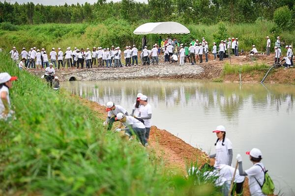 กองทุนฮอนด้าเคียงข้างไทย ร่วมกับ มูลนิธิอุทกพัฒน์ ในพระบรมราชูปถัมภ์ สานต่อโครงการพัฒนาแหล่งน้ำ ลุ่มน้ำปราจีนบุรี ปีที่ 4 เพื่อแก้ไขปัญหาภัยแล้งและน้ำหลากอย่างยั่งยืน