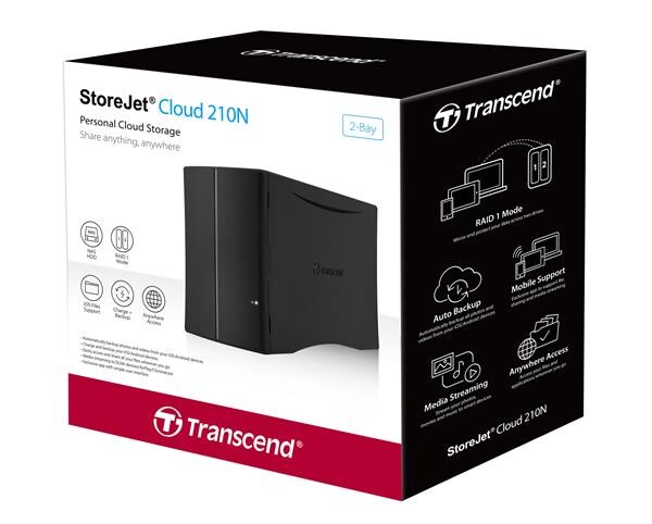ทรานส์เซนด์ ส่ง StoreJet Cloud 110N / 210N Series ผลิตภัณฑ์จัดเก็บข้อมูลบนคลาวด์ส่วนบุคคล