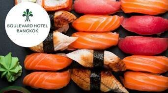 โรงแรม บูเลอวาร์ด กรุงเทพ มอบส่วนลด 50% บุฟเฟ่ต์อาหารกลางวันนานาชาติสำหรับวันแม่