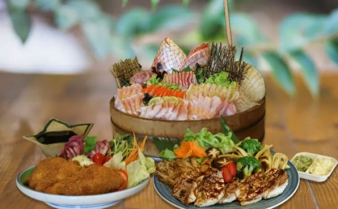 “ปลากะพงแดงสไตล์ญี่ปุ่น” ที่ห้องอาหารญี่ปุ่นไดอิจิ