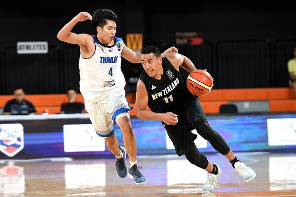 “FIBA U18 ASIAN CHAMPIONSHIP 2018” ทีมชาตินิวซีแลนด์ ชนะ ทีมชาติไทย ด้วยสกอร์ 89 : 47 คะแนน