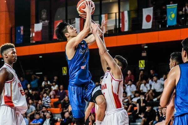 รายงานผลการแข่งขันบาส “FIBA U18 ASIAN CHAMPIONSHIP 2018” ทีมชาติบาห์เรน กับ ทีมชาติไทย
