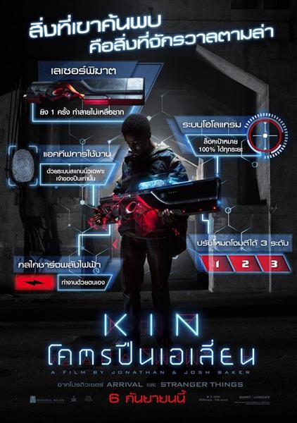 "KIN" ไอเดียไซไฟสุดคูลโดยผู้สร้างกูรูไซไฟตัวจริงจาก Arrival-Stranger Things จัดอาวุธใหม่ที่ทั้งจักรวาลตามล่า