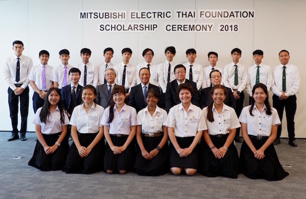 ภาพข่าว: มูลนิธิมิตซูบิชิ อิเล็คทริคไทย มอบทุนการศึกษาแก่นิสิตนักศึกษาคณะวิศวกรรมศาสตร์ เป็นปีที่ 25