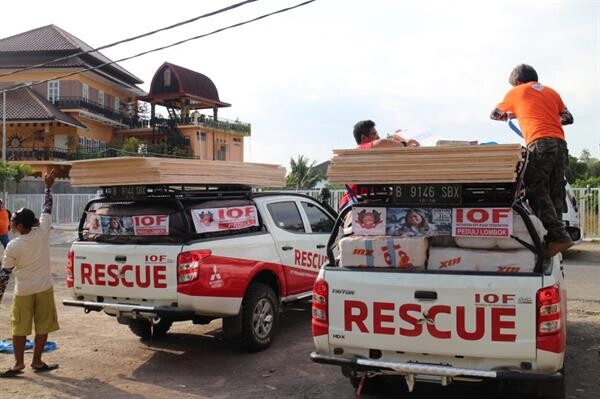 มิตซูบิชิ มอเตอร์ส ให้ความช่วยเหลือผู้ประสบภัยแผ่นดินไหวในสุลาเวสี