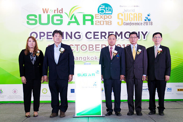สมาคมหลักอุตสาหกรรมน้ำตาลหนุ่นการจัดงาน “World Sugar Expo & Conference 2018”