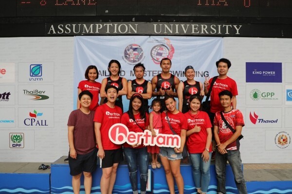 Bertram Sport Team คว้าชัยรายการ “Thailand Master Swimming Championship 2018”
