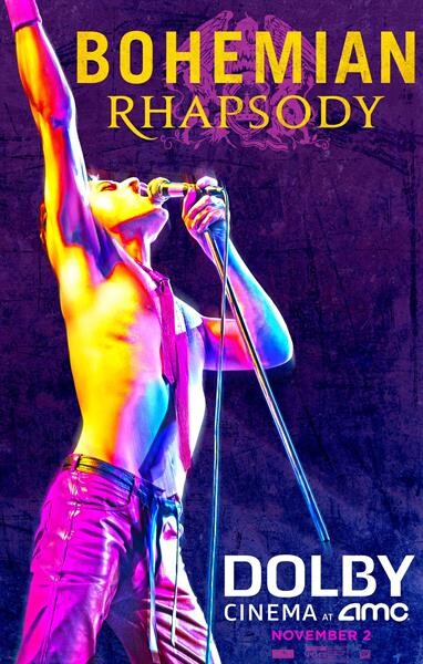 Movie Guide: "ฉันตัดสินใจเลือกเป็นตัวเอง ฉันคือเฟรดดี้ เมอร์คิวรี่" Bohemian Rhapsody อัปเดต 3 คลิป พร้อมโปสเตอร์ล่าสุด