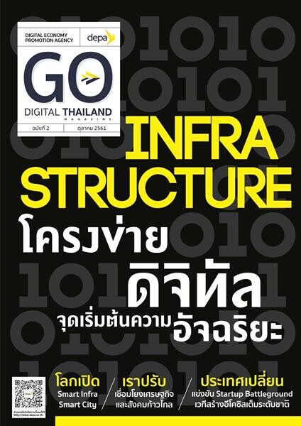พบกับเรื่องราวอัพเดตนวัตกรรม และเทคโนโลยี กับ GO DIGITAL THAILAND MAGAZINE เล่มที่ 2 ของ depa