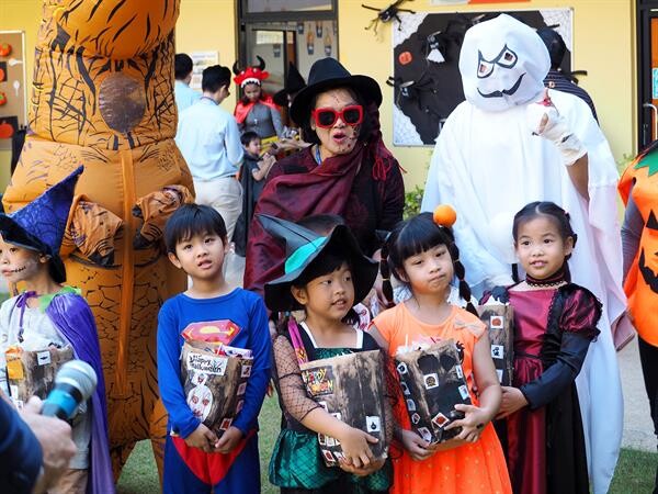 ไทยอินเตอร์เนชั่นแนลสกูล จัด Halloween Day เน้นเรียนรู้เล่นถูกวิถีวัฒนธรรมตะวันตก