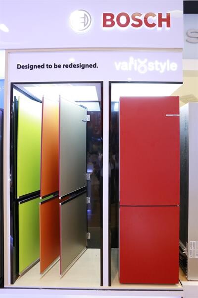 บีเอสเอช จัดโปรโมชั่น ตู้เย็น 19 สี “บ๊อช” รุ่น Vario Style รับกำลังซื้อปลายปีพุ่ง ผ่อนสบาย 0% นาน 4 เดือน